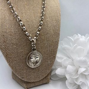 Sterling Silver Heart Necklace